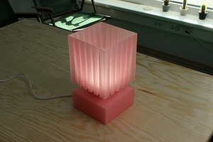 LED Laualamp Disainlamp | Disain Roosa Lamp | Lamp (4 foto / 4)