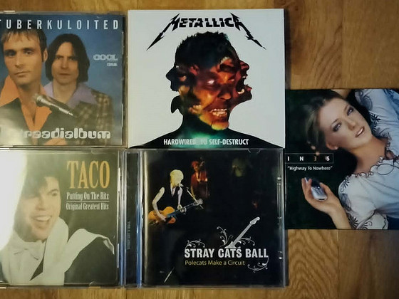 Комплект из 5 CD (продаю также по отдельности)