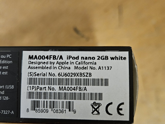 Apple iPod nano 2 GB White