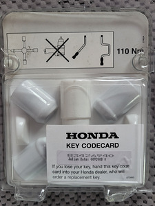 Комплект колесных гаек (секреток) M12x1,5 / Honda оригинал (4 фото из 4)