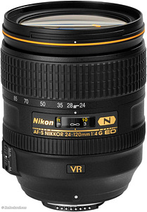 Nikon AF-S Nikkor 24-120mm f/4.0G ED VR (2 фото из 3)