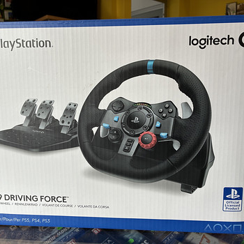 Logitech G29 rool ja pedaalid