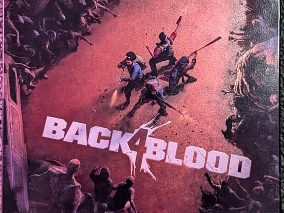 Xbox one Back 4 Blood , metal case