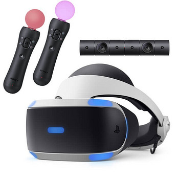 Sony PS4 PlayStation VR V2 + kaamera v2 + 2 Move-pulti