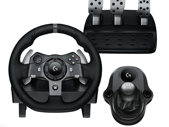 Logitech G920 c коробкой передач Microsoft Series S/X One/PC