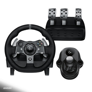 Logitech G920 käigukastiga Microsoft Series S/X One/PC jaoks (1 foto / 1)