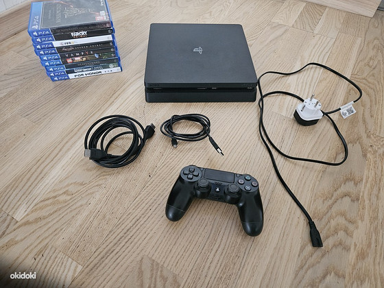 Sony Ps4 SLim 4 + 3 игры playstation 4 пс4 слим