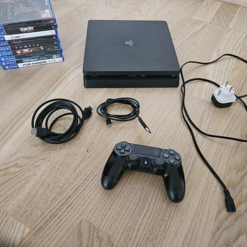 Sony Ps4 SLim 4 + 3 игры playstation 4 пс4 слим