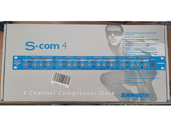 Samson S-com plus — стереокомпрессор/лимитер НОВЫЙ!