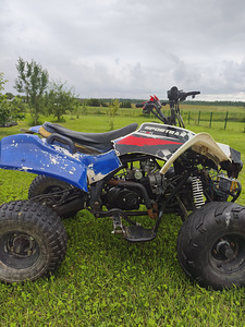 125cc квад под varuosadeks või taastamiseks (2 foto / 6)