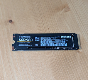 Samsung 980 EVO 1 ТБ. NVME M.2 SSD (1 фото из 1)