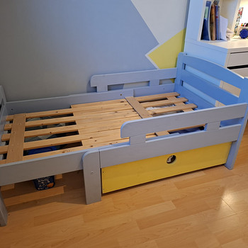 Pikendatav voodi pesukastiga