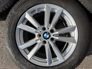 18" BMW style 446 originaalveljed 5x120 + 255/55/18 m+s 7mm (1 foto / 8)