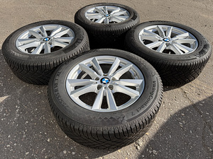 18" BMW style 446 originaalveljed 5x120 + 255/55/18 m+s 7mm (5 foto / 8)