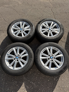 18" BMW style 446 originaalveljed 5x120 + 255/55/18 m+s 7mm (6 foto / 8)