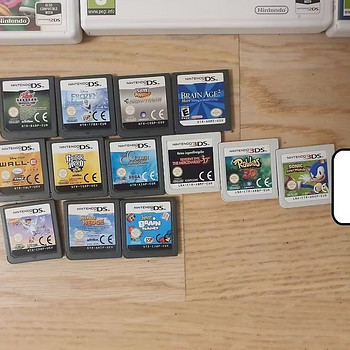 72 tk Nintendo 2DS, DS, DSI, DSI XLl, 3DS, 3DS XL mängud