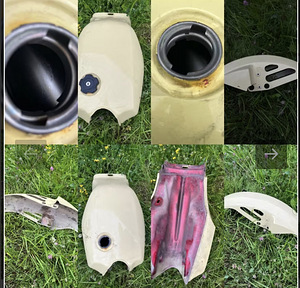 Yamaha xs400 tiib ja kütusepaak (1 foto / 1)