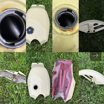 Yamaha xs400 tiib ja kütusepaak
