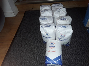 Suhkur 1kg×9 pk. (2 foto / 2)