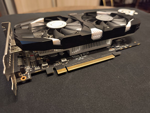 MSI GeForce GTX 1050 Ti 4GB OC | Hooldatud | töötab vaikselt. (3 foto / 6)