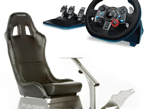 Кресло Playseat Evolution + Logitech G29/G920 Xbox Ps5 PC