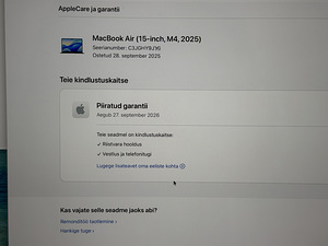 Apple Macbook Air 15 M4 16/256GB MdN ENG/RUS. Как новый (7 фото из 8)