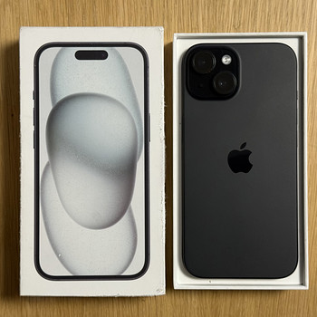 Apple iPhone 15 Black 128GB uueväärne! Aku 100%