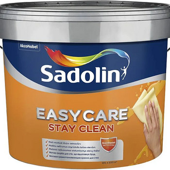Краска для стен SADOLIN EASYCARE BW 10L матовая, тон G497