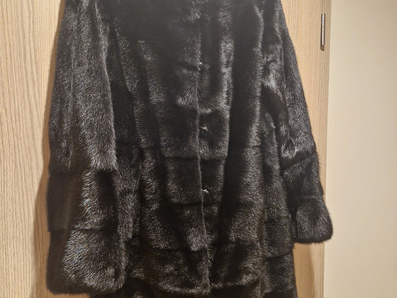 Naaritsa kasukas. Must teemant. RÜ 104 cm