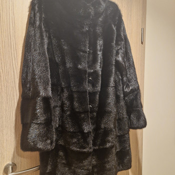 Naaritsa kasukas. Must teemant. RÜ 100 cm