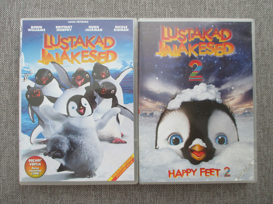 2 DVD-d Lustakad jalakesed