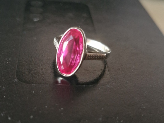 Серебряное кольцо из СССР. Р 17