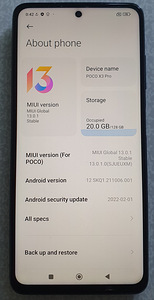 Xiaomi POCO X3 Pro 128GB (täiskomplekt) (4 foto / 4)