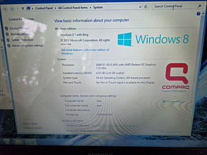 HP Compaq 15, ноутбук (7 фото из 8)