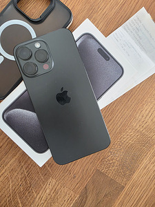 iPhone 15 Pro Max 256Gb Black, чек о покупке и гарантия (2 фото из 2)