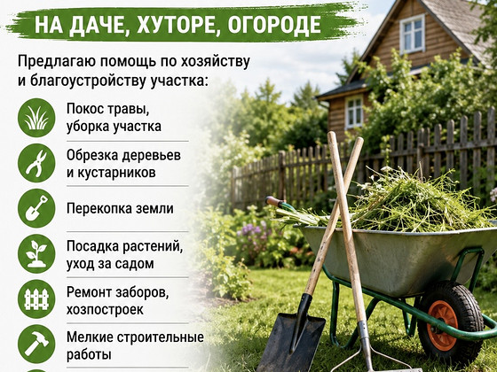 Уход за участком