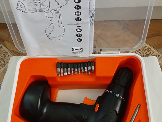 Аккумуляторная дрель FIXA 14.4v