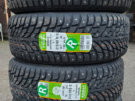 R16 rehvid 215 60 16 nokian hakka9 nalead uued