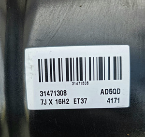 R16 veljed 5x108 Volvo originaalid 4tk uued (4 foto / 6)