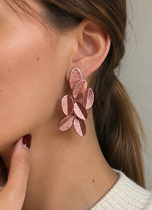 Maison 203 Leaves earrings 2 Metallic (1 foto / 3)
