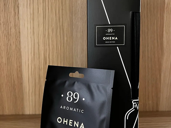Аромат для помещений с палочками + автомобильный освежитель воздуха Aromatic 89