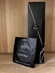 Аромат для помещений с палочками + автомобильный освежитель воздуха Aromatic 89 (1 фото из 5)