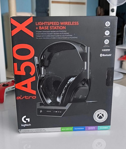 LOGITECH G ASTRO A50 X LIGHTSPEED полный комплект (1 фото из 7)