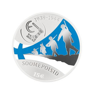 Серебряная монета «Soomepoisid» (1 фото из 3)