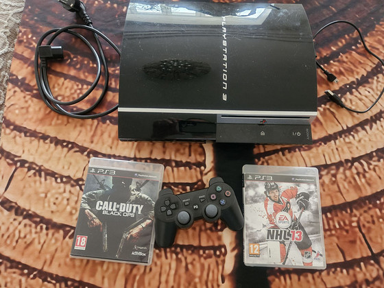 Sony Ps3 Fat +2 игры playstation 3 пс3