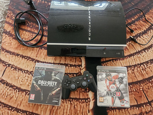 Sony Ps3 Fat +2 mängu PlayStation 3 (1 foto / 1)