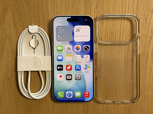 Apple iPhone 17 Pro Silver 256GB как новый, аккумулятор 100% (6 фото из 9)