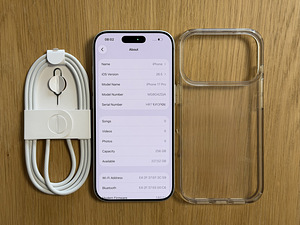 Apple iPhone 17 Pro Silver 256GB как новый, аккумулятор 100% (7 фото из 9)