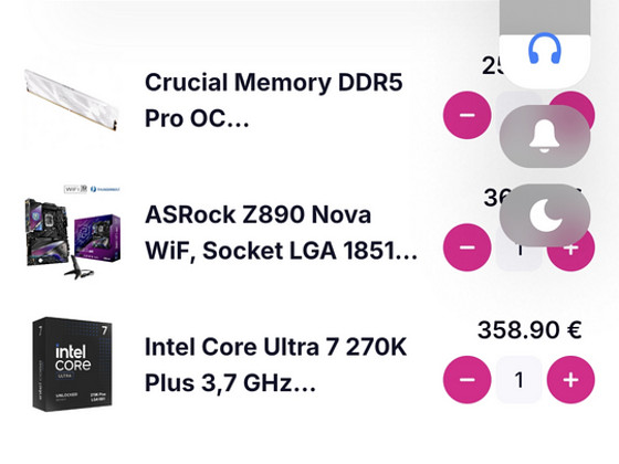 Intel 270 plus combo