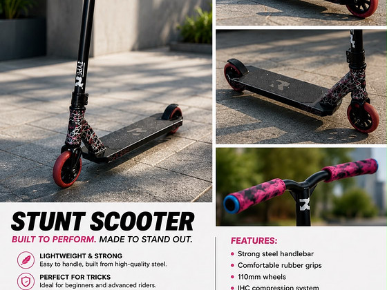 Детский Самокат stunt scooter в отличном состоянии